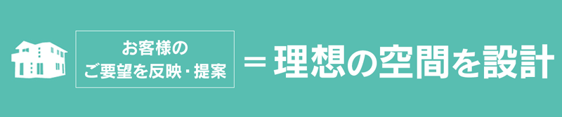 理想の空間を設計